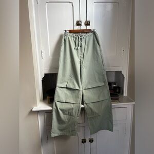 Green Parachute Pants